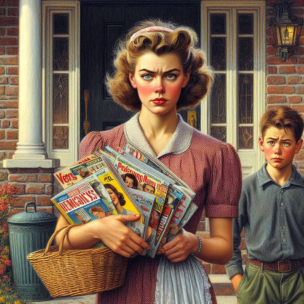 "Your mom threw away your best ##### mags! "