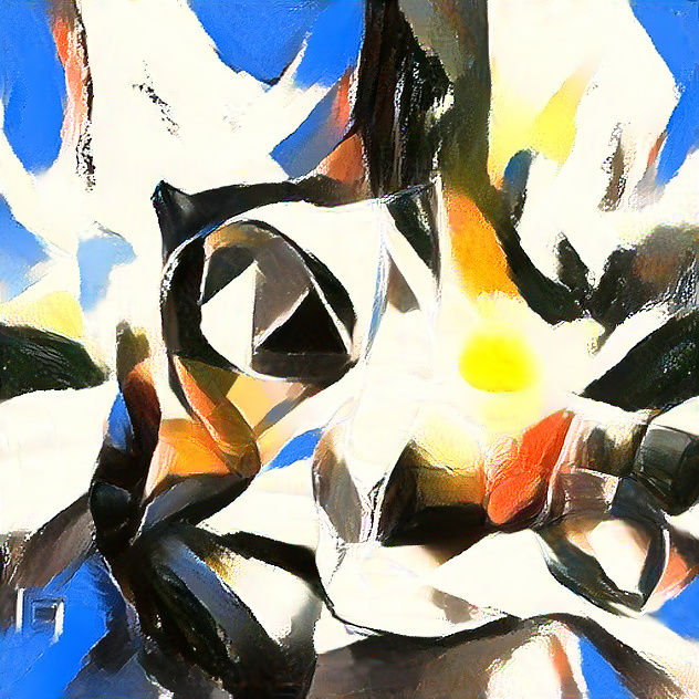 Rearranged Action Painting