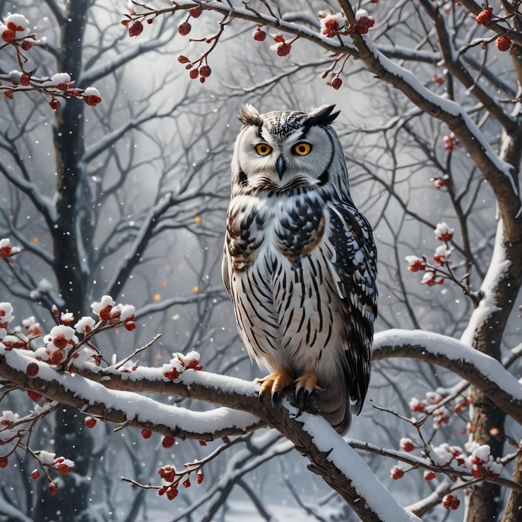 Snowing Spring