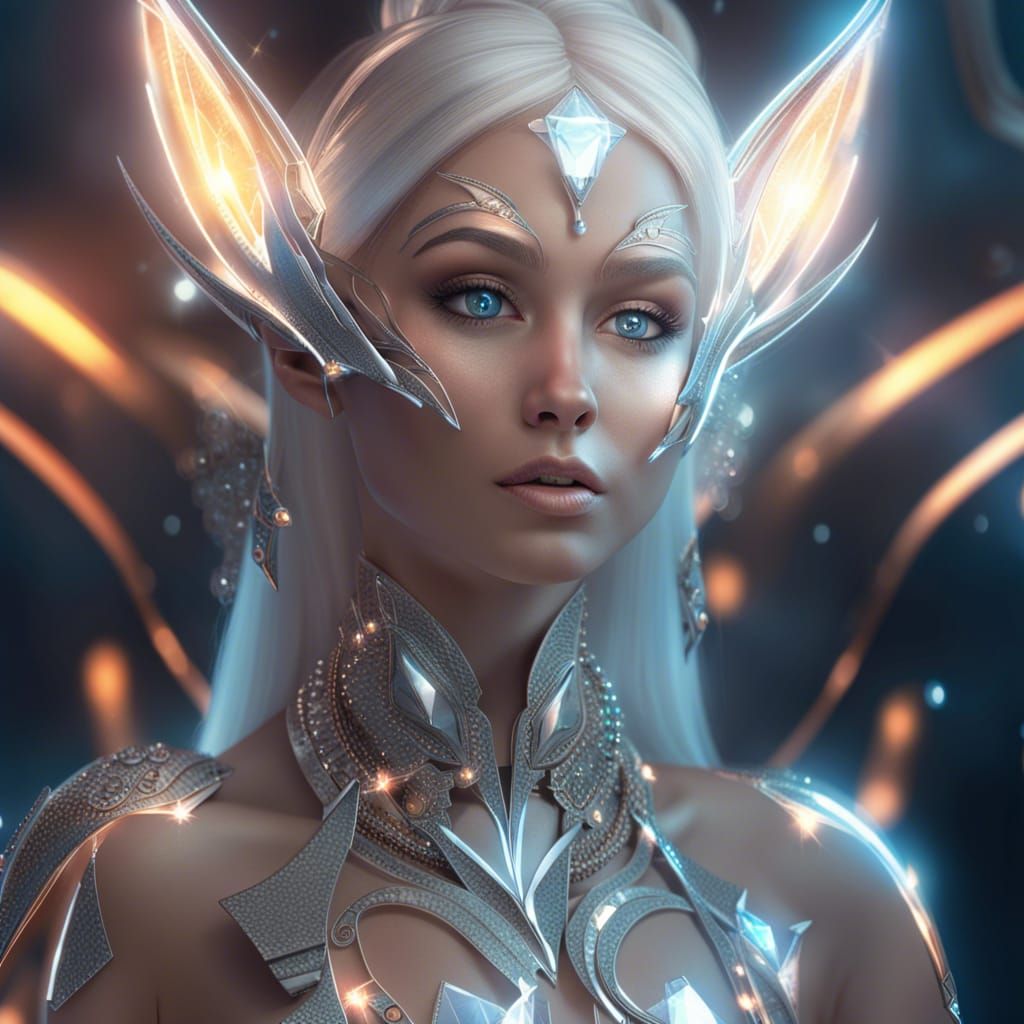 Queen of Elf in Galaxy Zero_x1x (3) - AI Generated Artwork - NightCafe ...