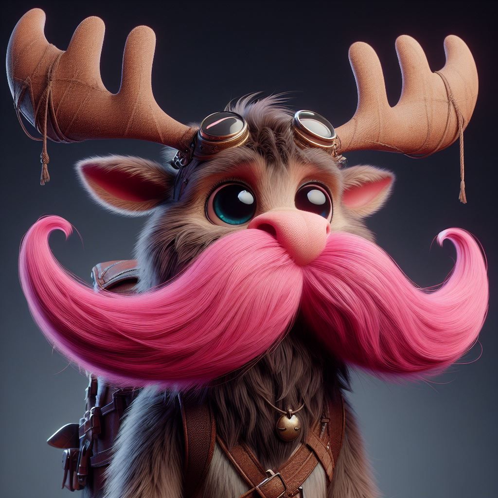 Mr. Moose-stache