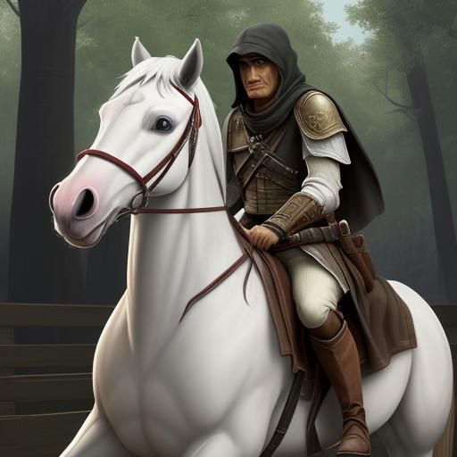 Realistic Horse Nothing is True Everything is Permitted