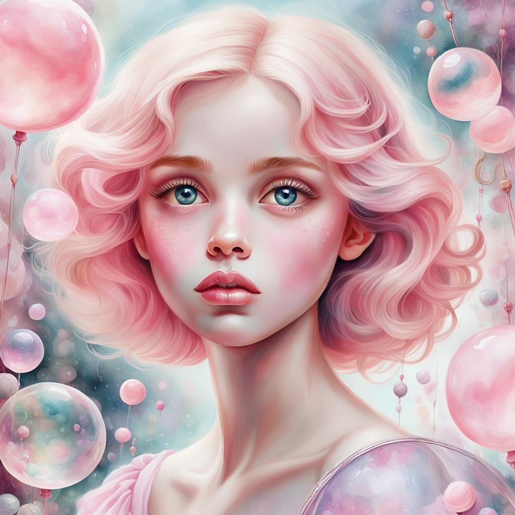 ((masterpiece)). This artwork is dreamy and ethereal, with s...