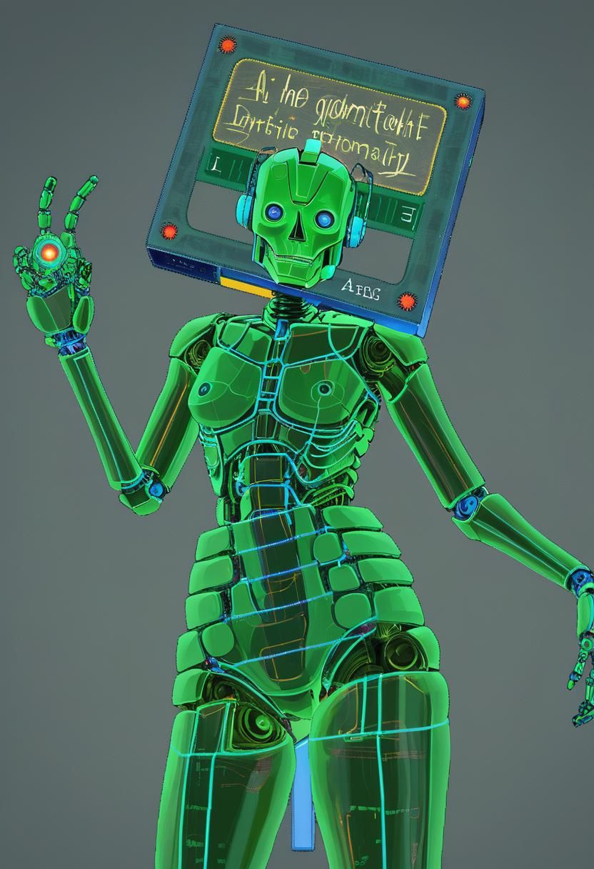 AI Generated Image from a Blank Prompt