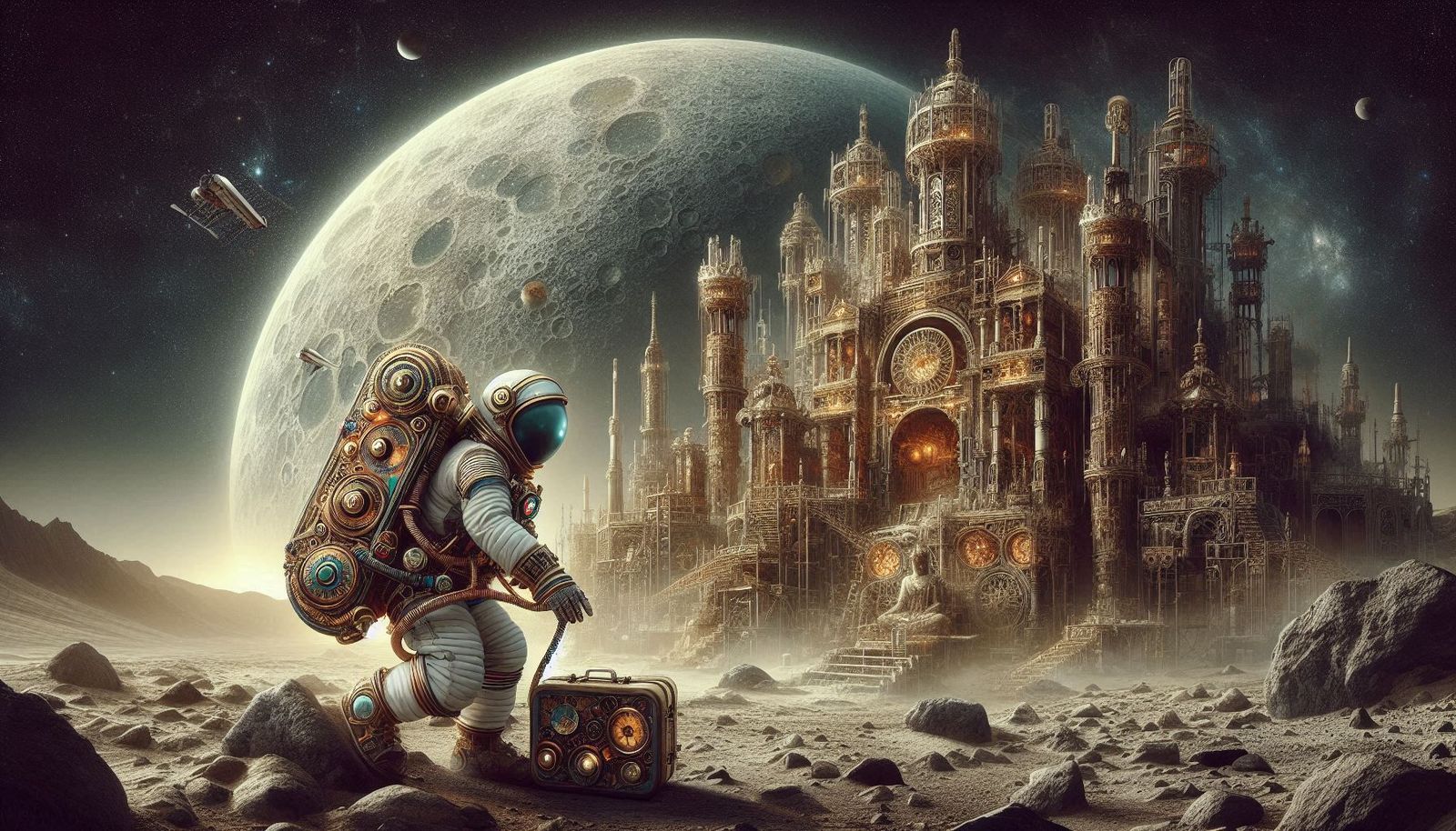 Astronaut Explorer Steampunk