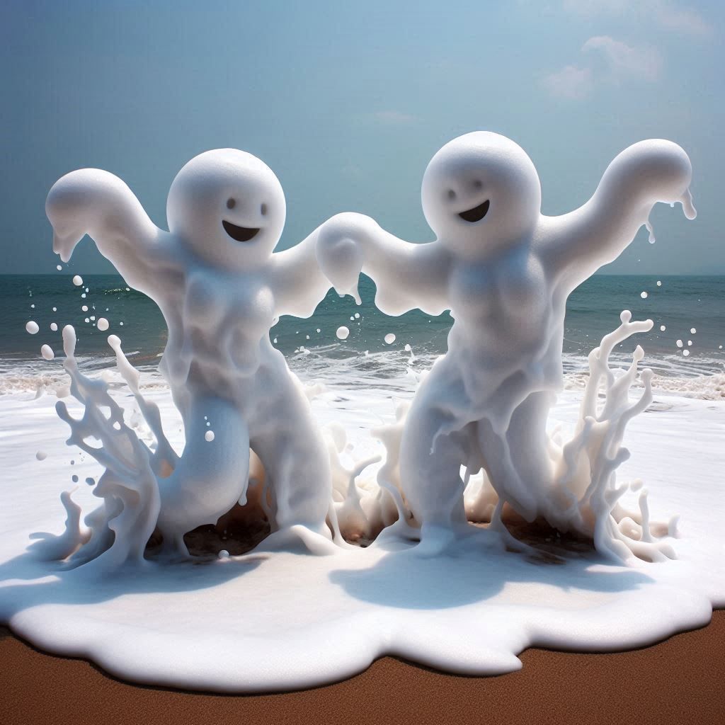Foamy dance