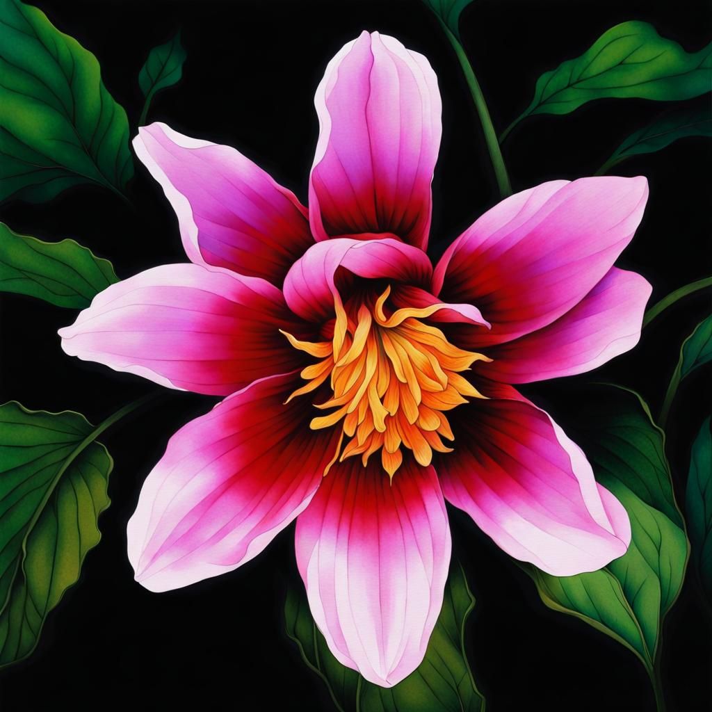 Clematis - AI Generated Artwork - NightCafe Creator