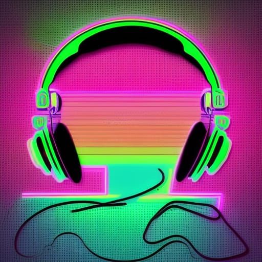 HEADPHONES - AI Generated Artwork - NightCafe Creator