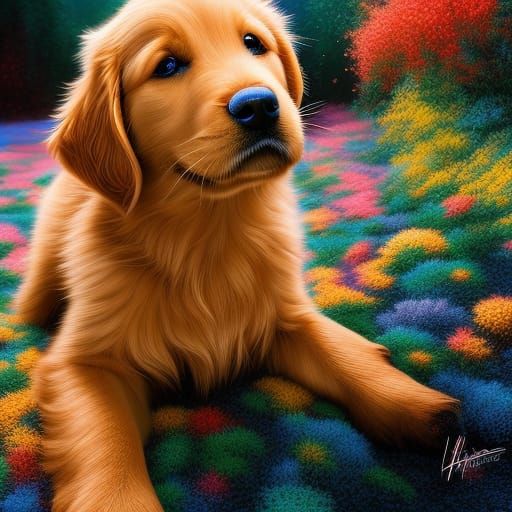 Cute golden best sale retriever puppy images