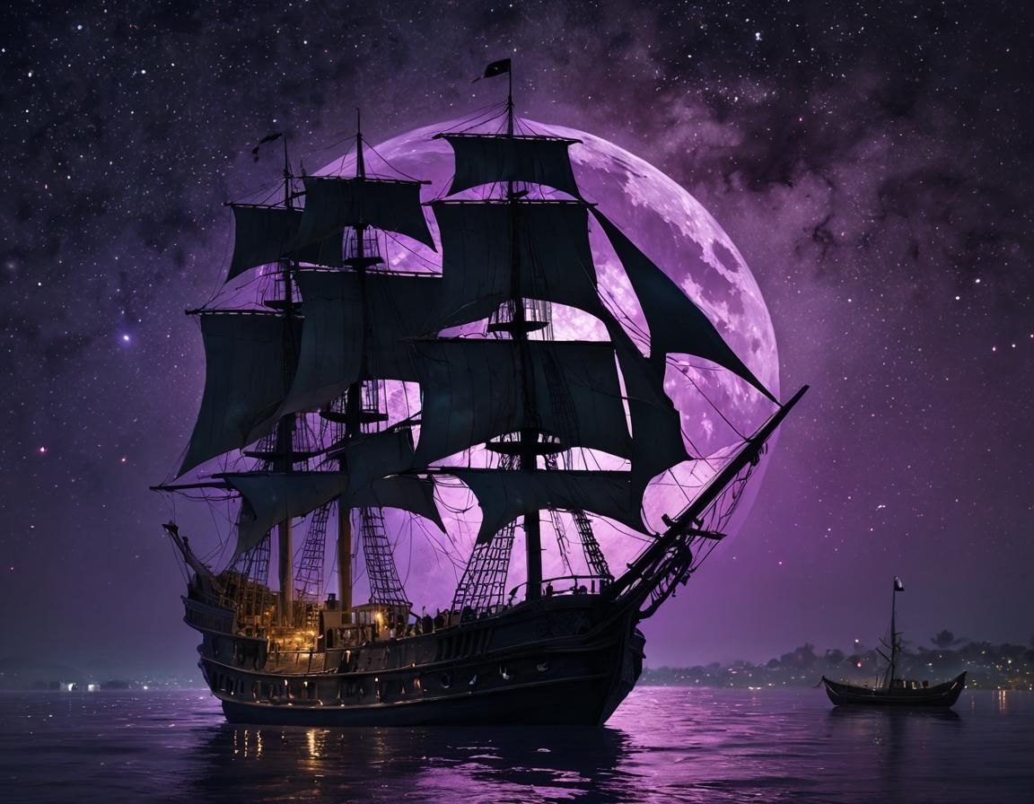 Violet moon joining the trip