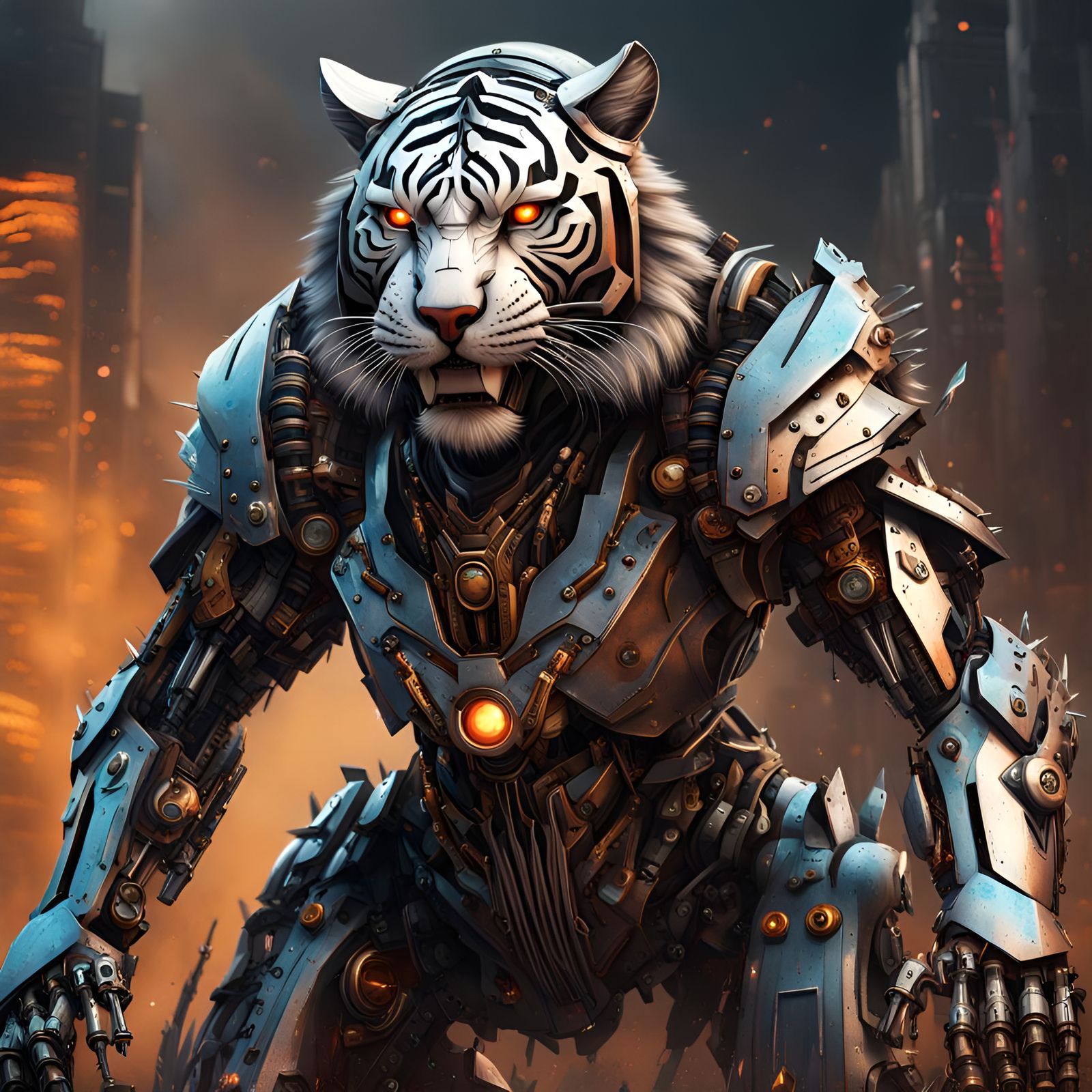 robo white tiger