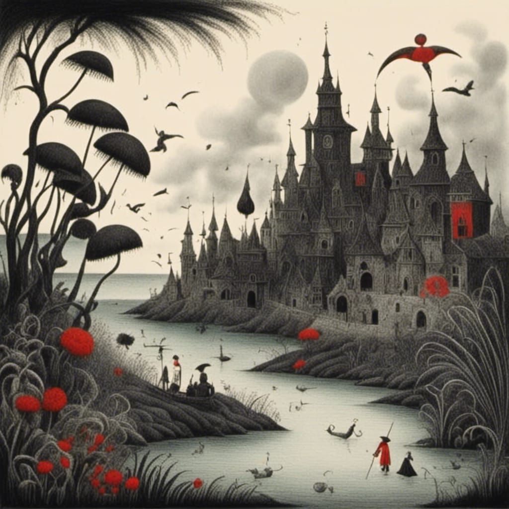 <lora:Evil Medieval:1.0> Tropical island 