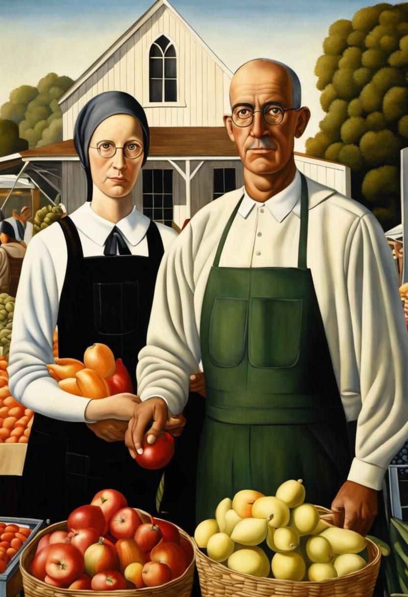 Portrait at the Farmer's Market II