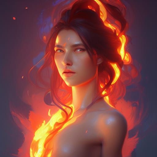 Fire goddess