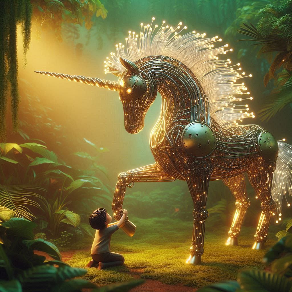 The Clockwork Unicorn Healer