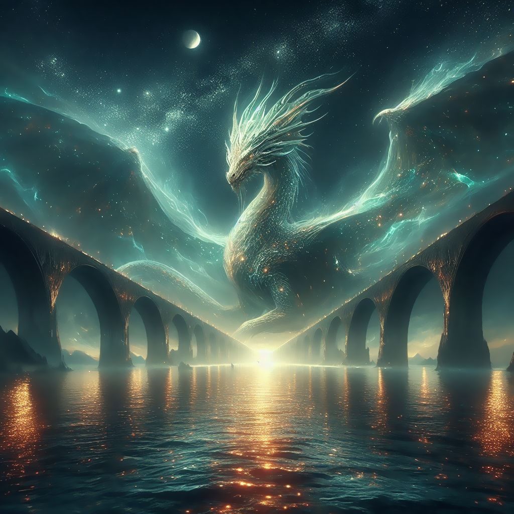 Galaxy dragon bridge