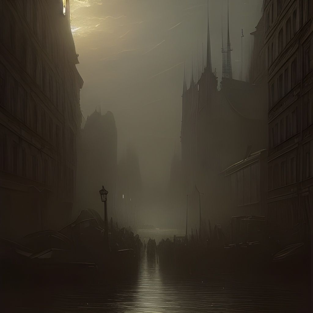 Stockholm After the Apocalypse - AI Generated Artwork - NightCafe Creator