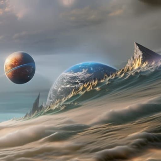 Planet Earth void of Life and water - AI Generated Artwork - NightCafe ...