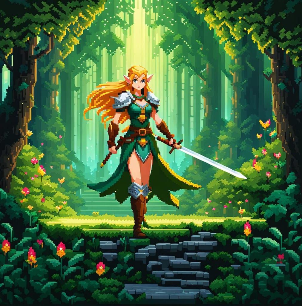 Lumina’s Quest  by @Chirminth