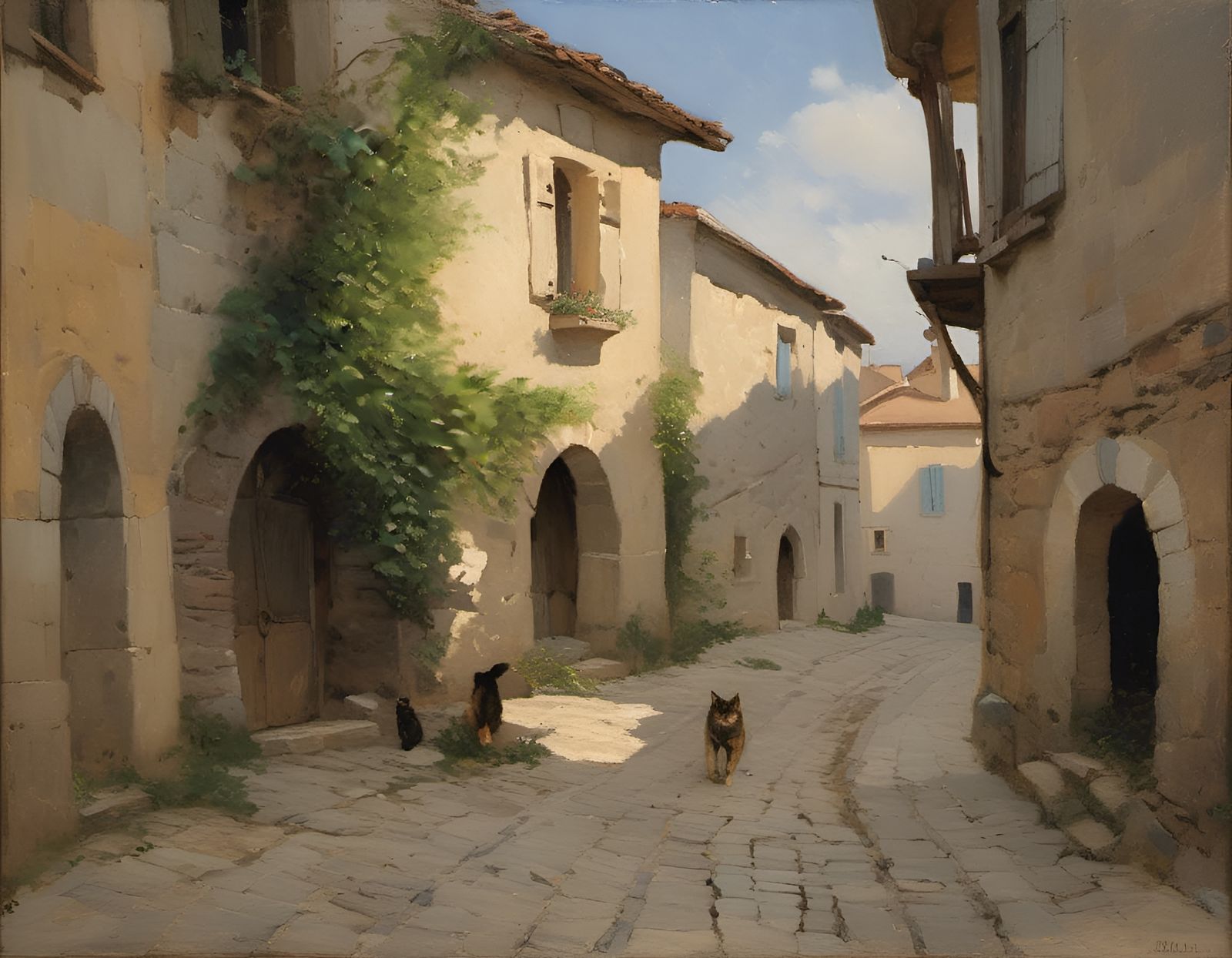 Une histoire de chats...