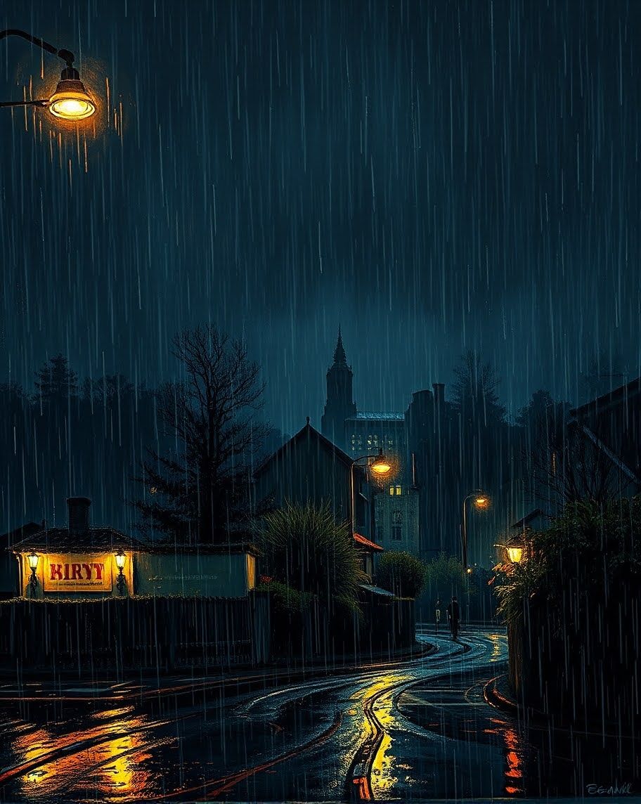 Rainy night