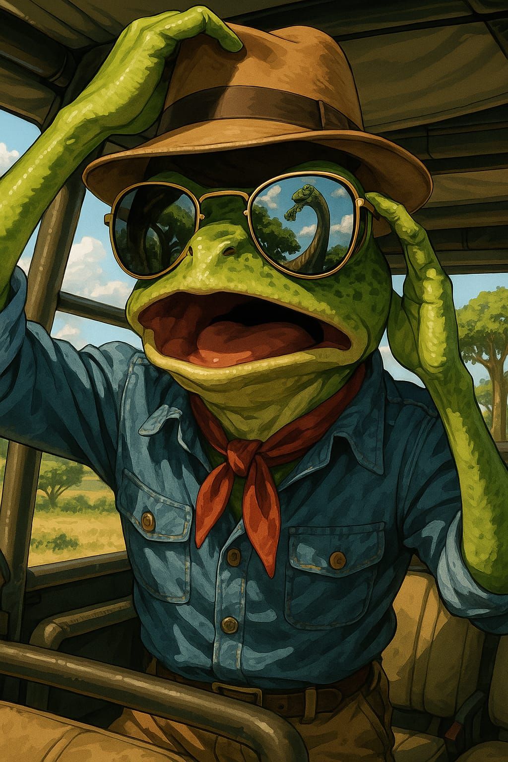 They Do Move In Herds!