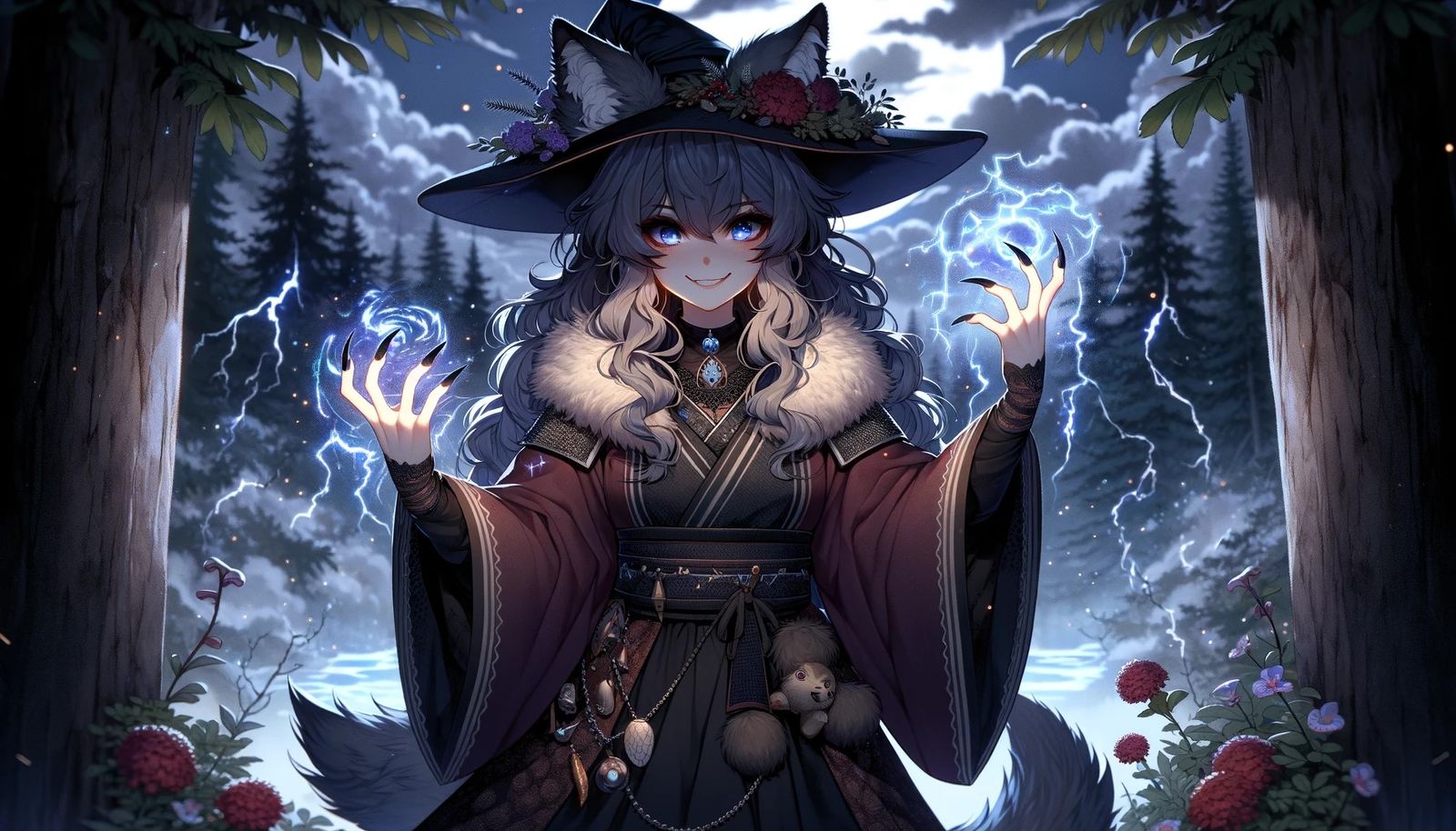 Gin Shirotsuki - Ookami Witch