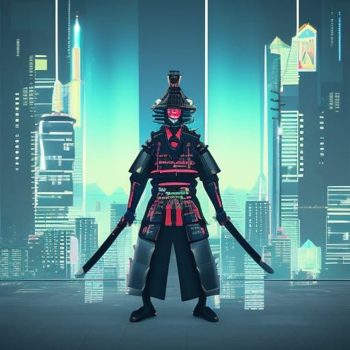 Futuristic Samurai