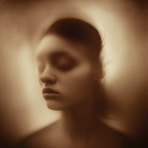 Ai hybrid woman babe lost in love spell