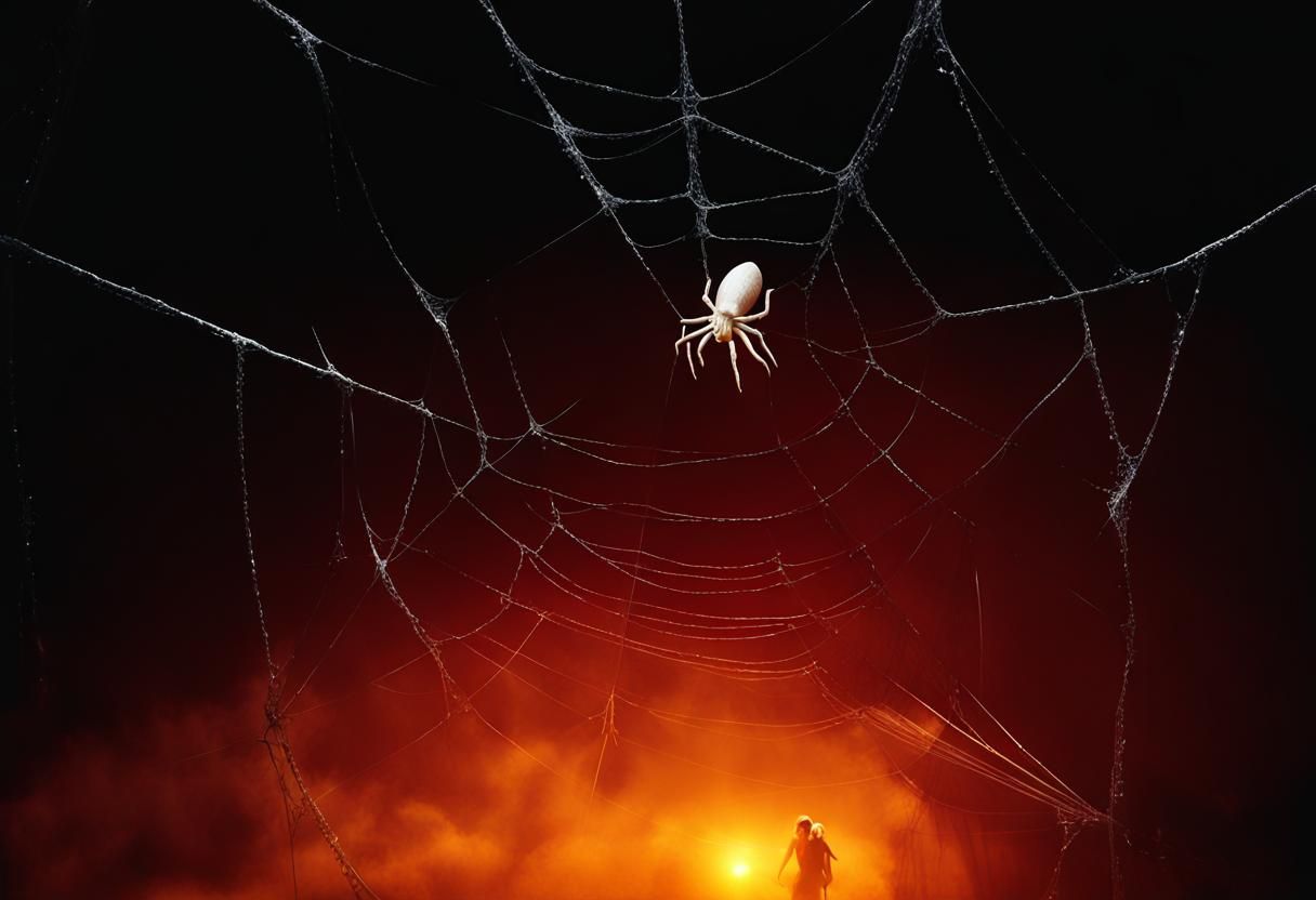 sea shells. giant spider webs. fog. giant rats. broken glass...