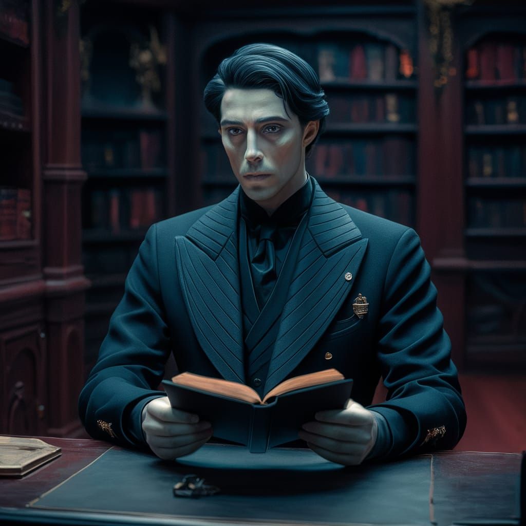 Dark Academia Prince (Ideogram Edition)