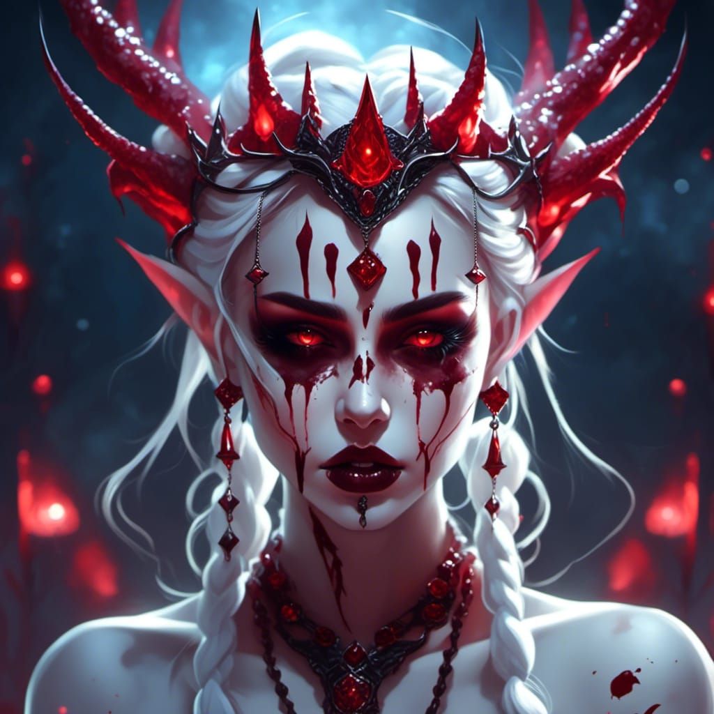 Demon Princess - AI Generated Artwork - NightCafe Creator