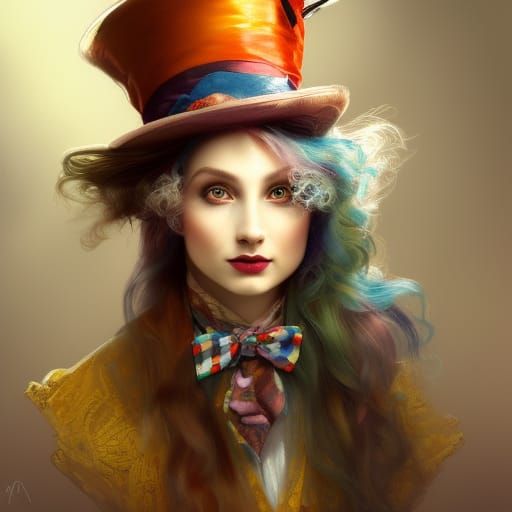 Mad Hatter - AI Generated Artwork - NightCafe Creator