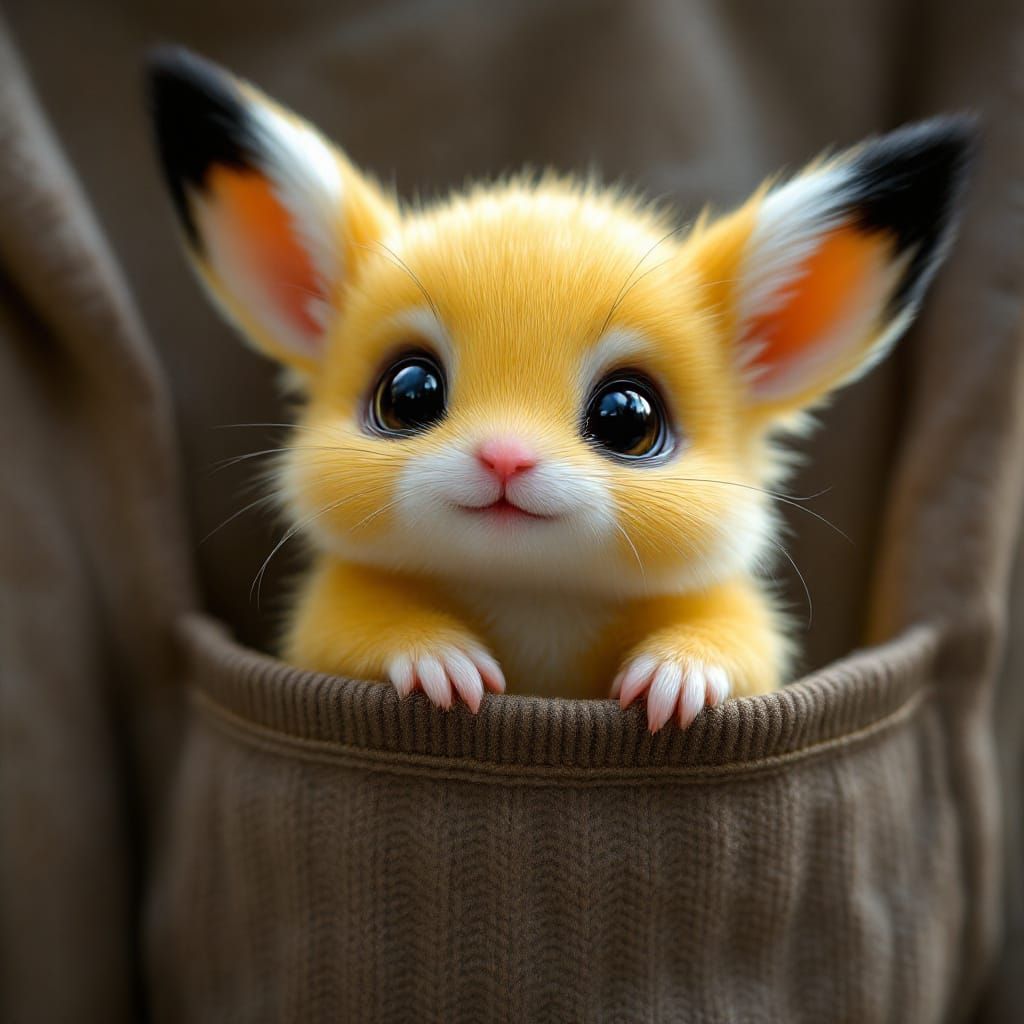 Pichu - IRL  by @makerModeler