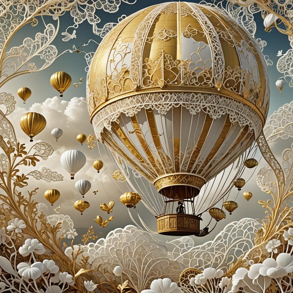 Lace Air balloon