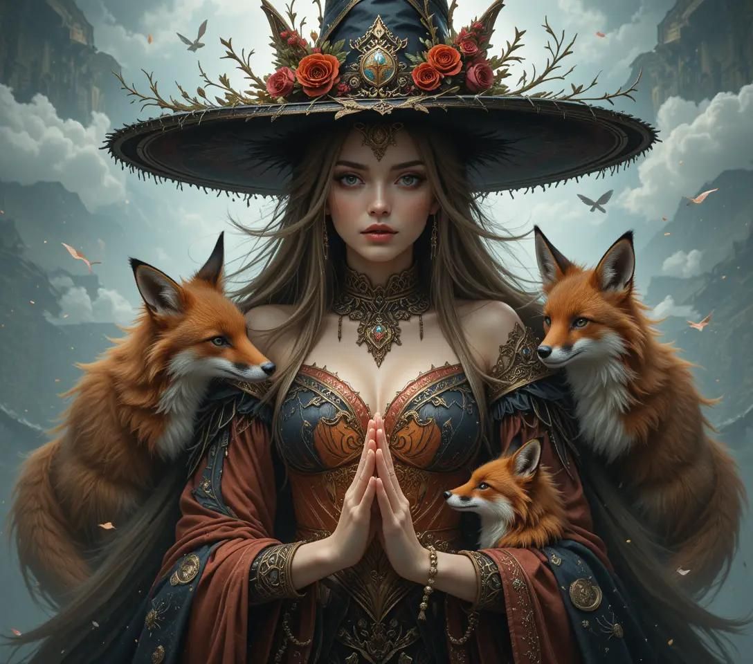 Fox hybrid woman