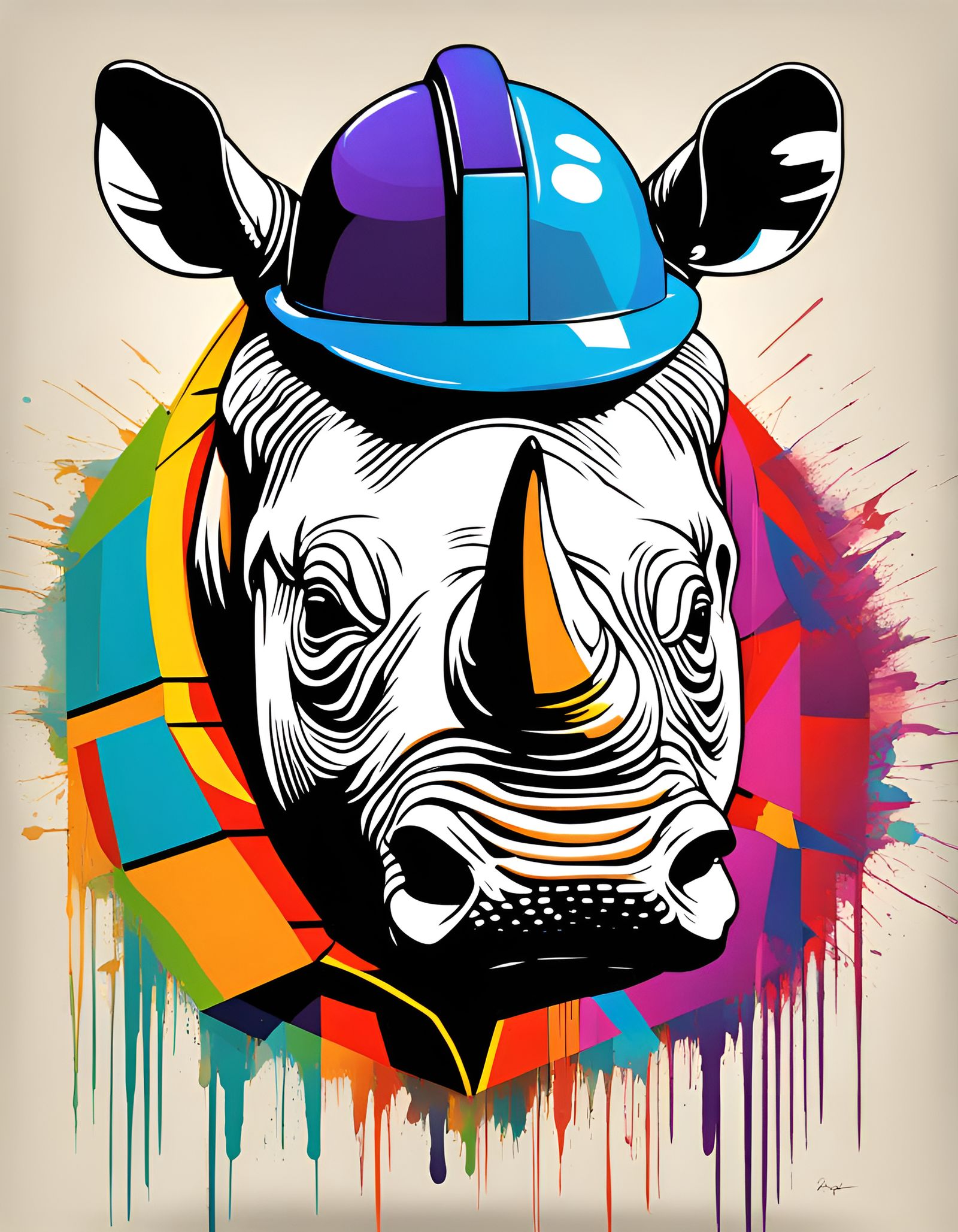 Pop Rhino at Work