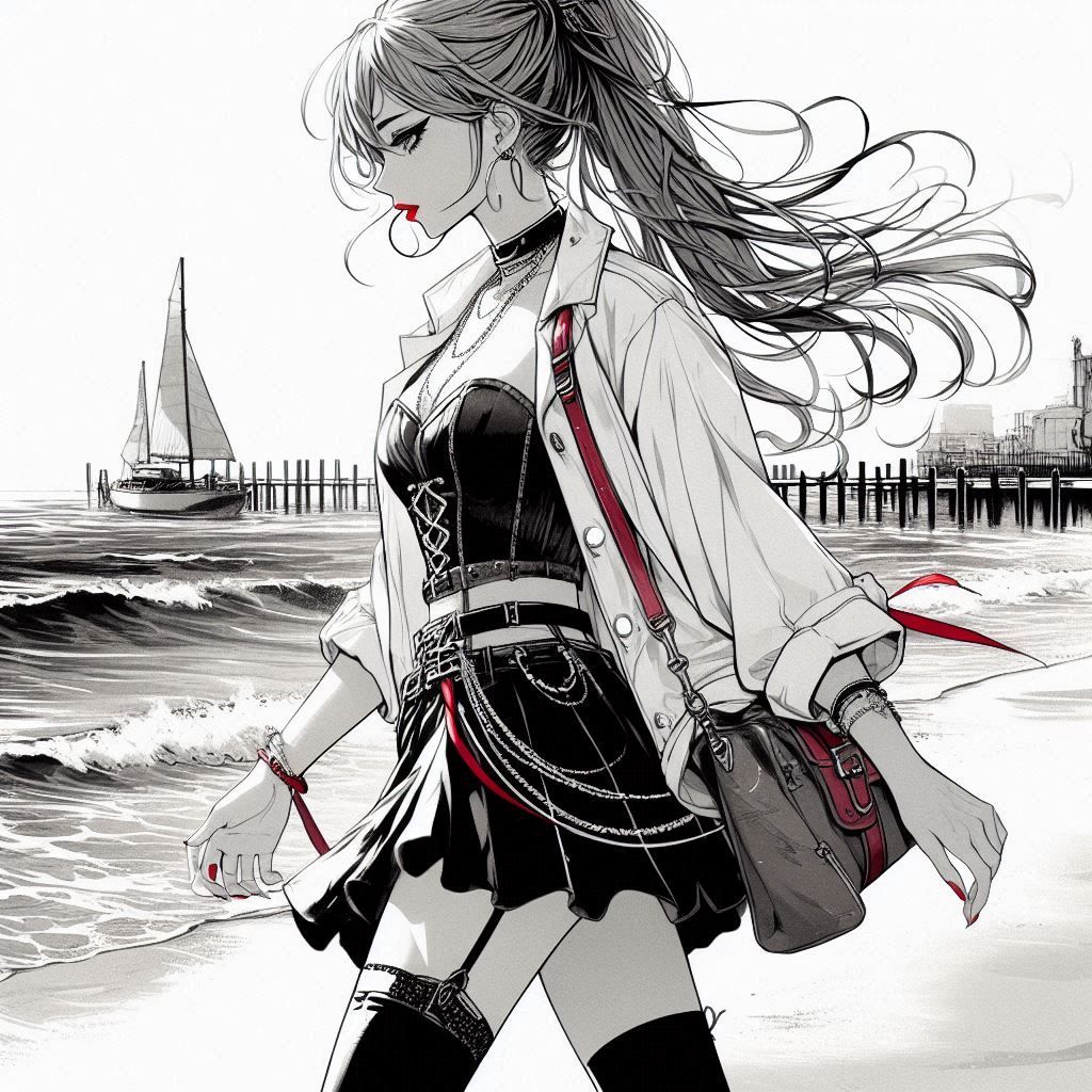 Black, White and Red 11