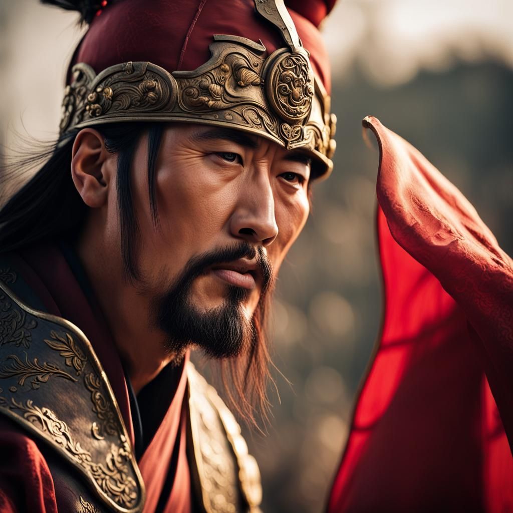 Cao Cao at Battle of Red Cliff: Cinematic Photography