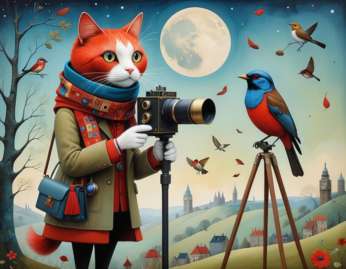 Cats with Hobbies