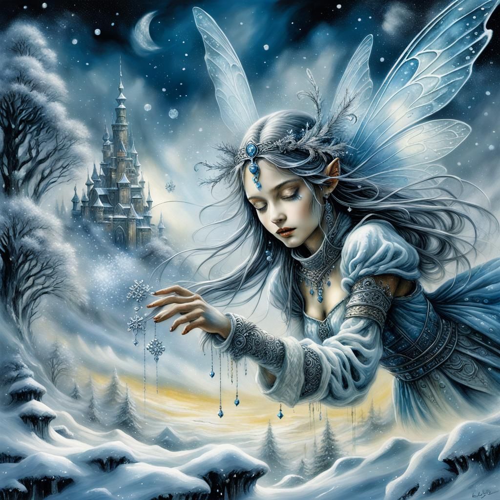 Snow Fairy  by @Margot