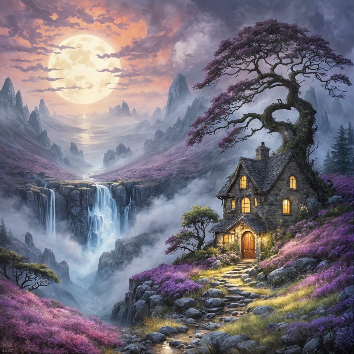 Undertree Cottage  by @Artie Blur