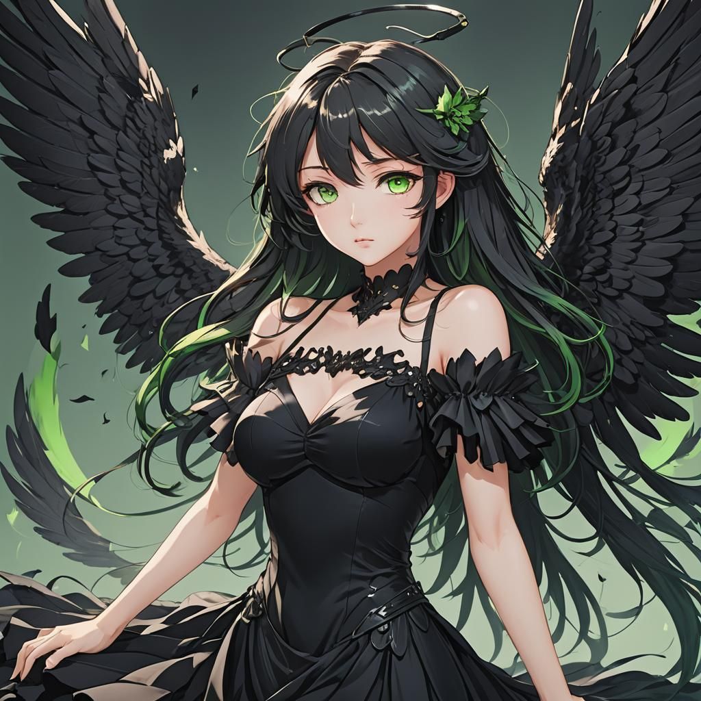 A Fallen angel/goddess.