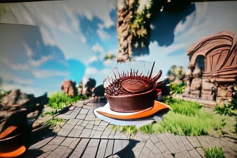 Chocolate cake mesa