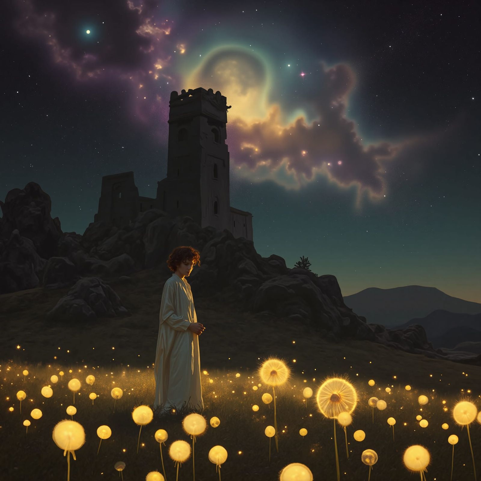 Only in the Blue Night