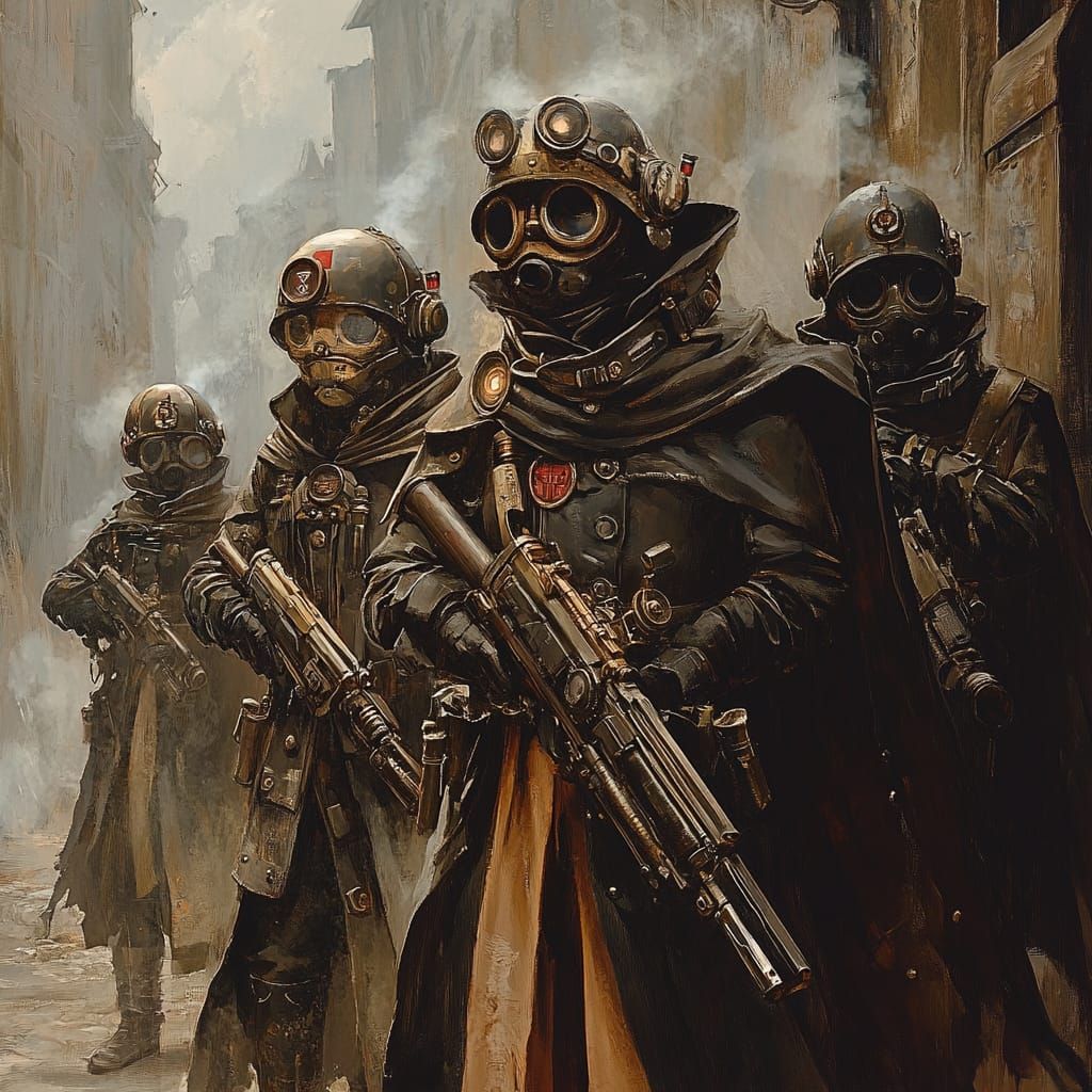 Elite Steampunk Soldiers