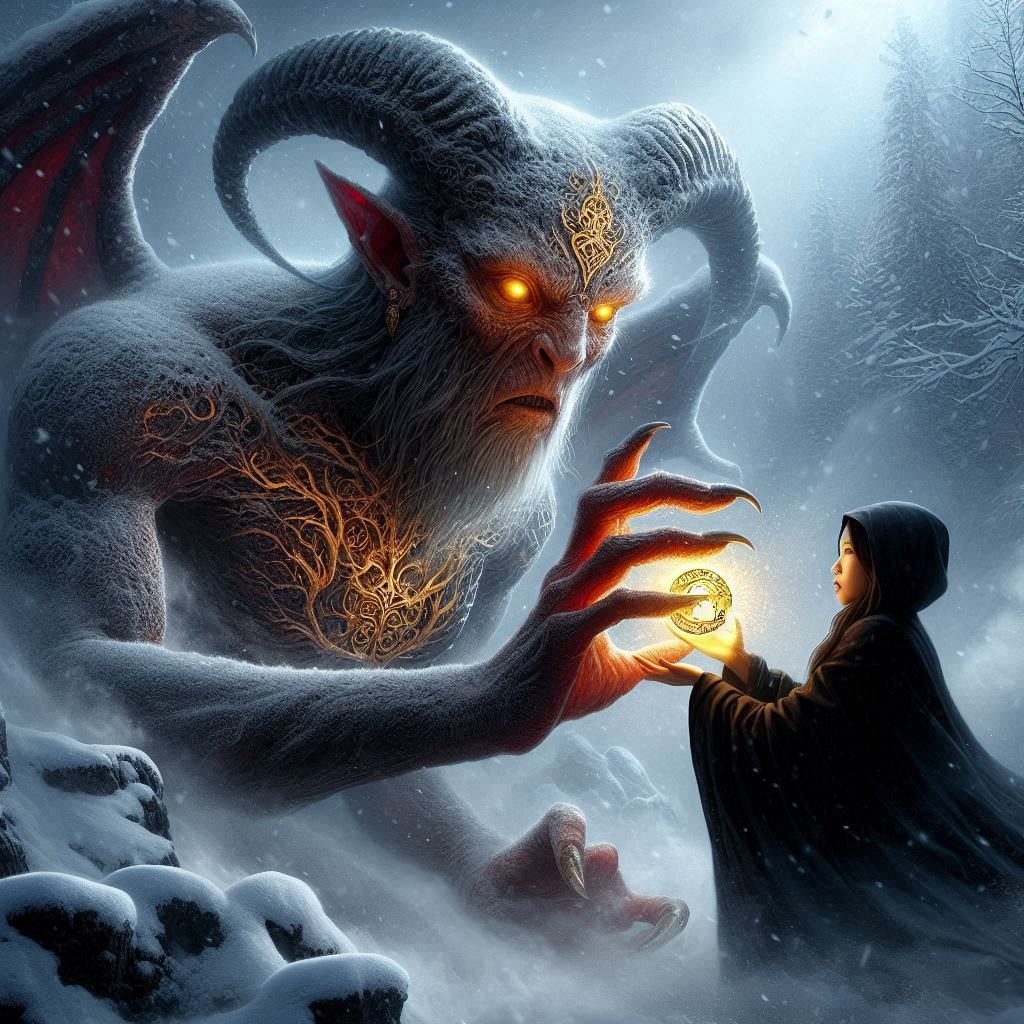 The summoning/binding of Zarathor, the Infernal Warden to en...