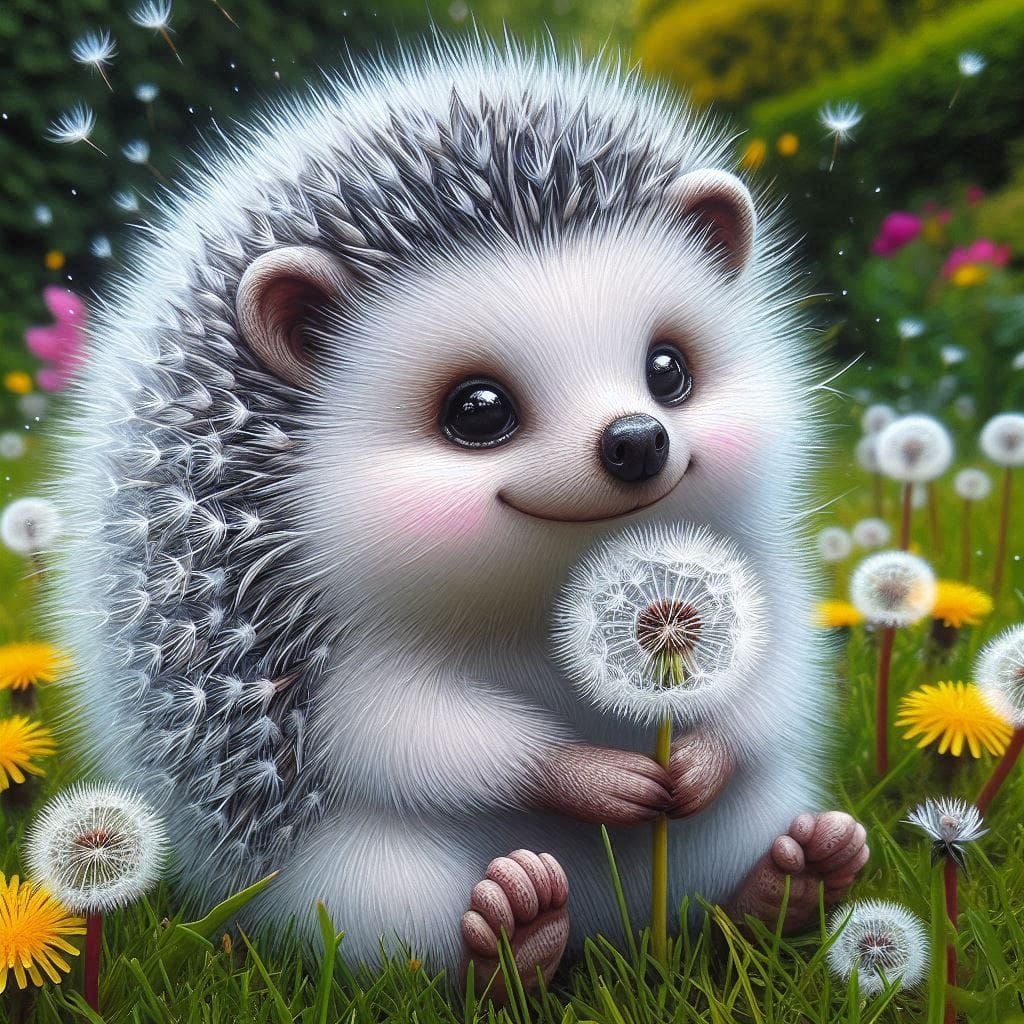 Dandelion Hedge Hog