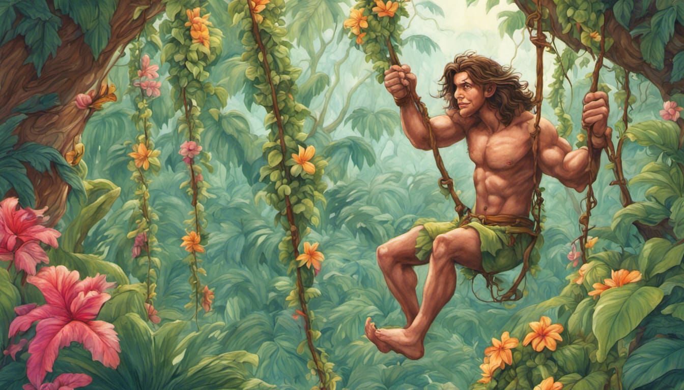 Tarzan and the lost empire by angelolucca on DeviantArt