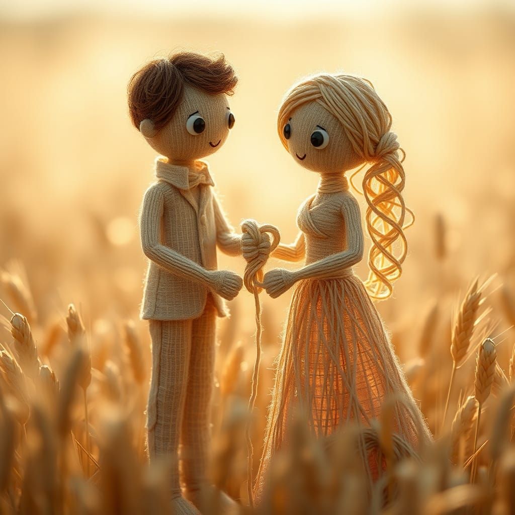 Tying the knot AI Generated Artwork NightCafe Creator